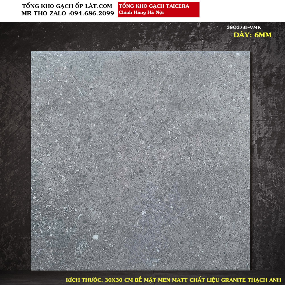 Gạch lát nền chống trơn Granite thạch anh Taicera 30x30 38Q37JF Loại 1